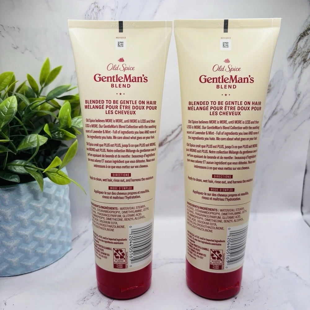 2-Old Spice Gentleman's Blend‎ with Lavender & Mint Scent Hair Conditioner 8oz